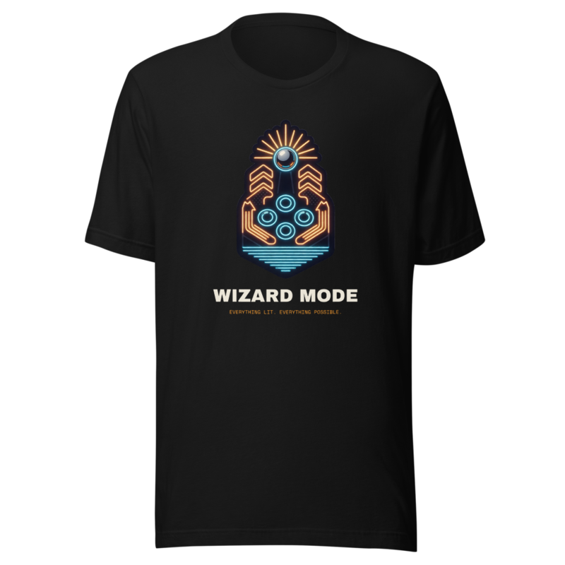 Wizard Mode Tee (Artist Series) mockup