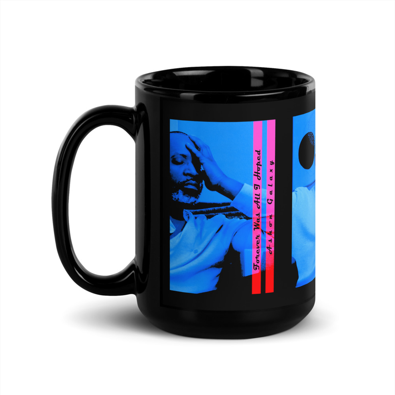 Forever Was All I Hoped Album Cover 15oz Black Glossy Mug