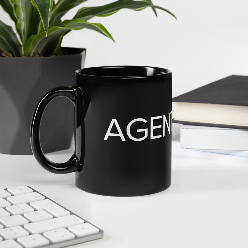 Agent To CEO Mastermind Black Glossy Mug