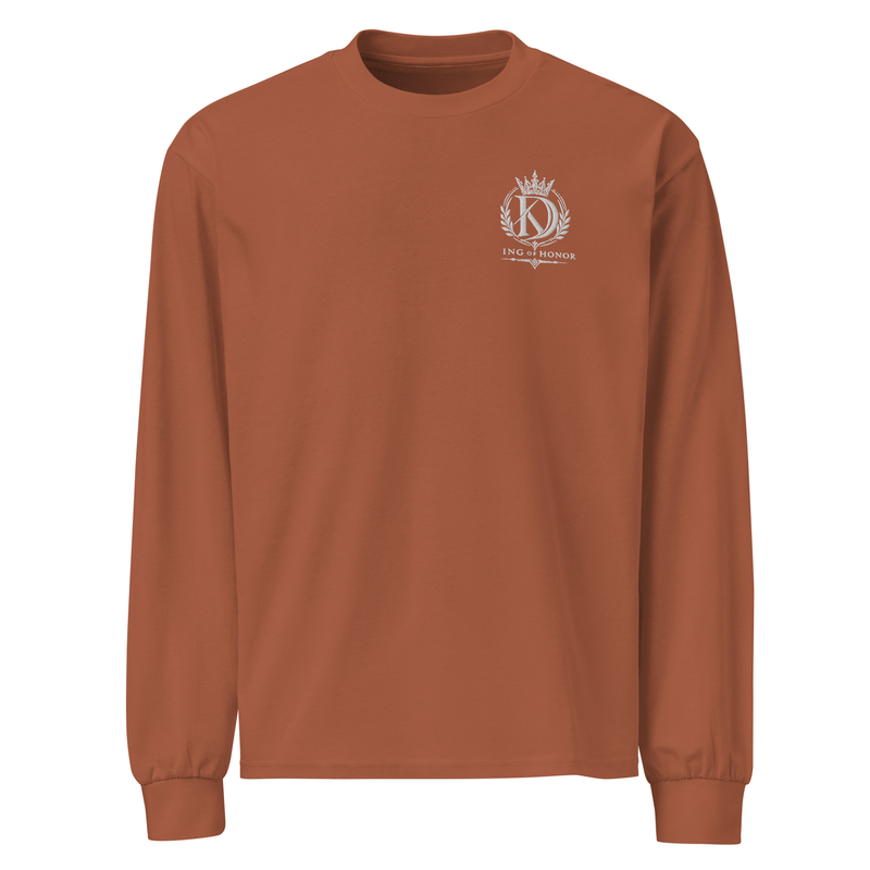 King of Honor Premium Heavyweight Long Sleeve Shirt