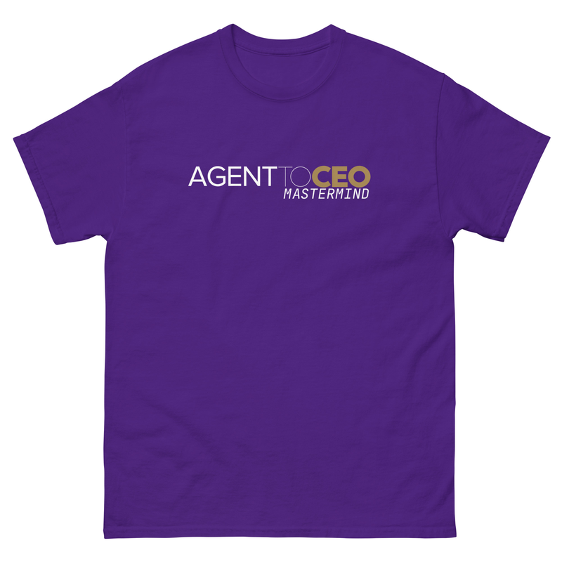 Agent To CEO Mastermind Unisex classic tee – S, Purple