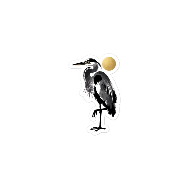 Sumie Negativespace Sticker (Artist Series) mockup