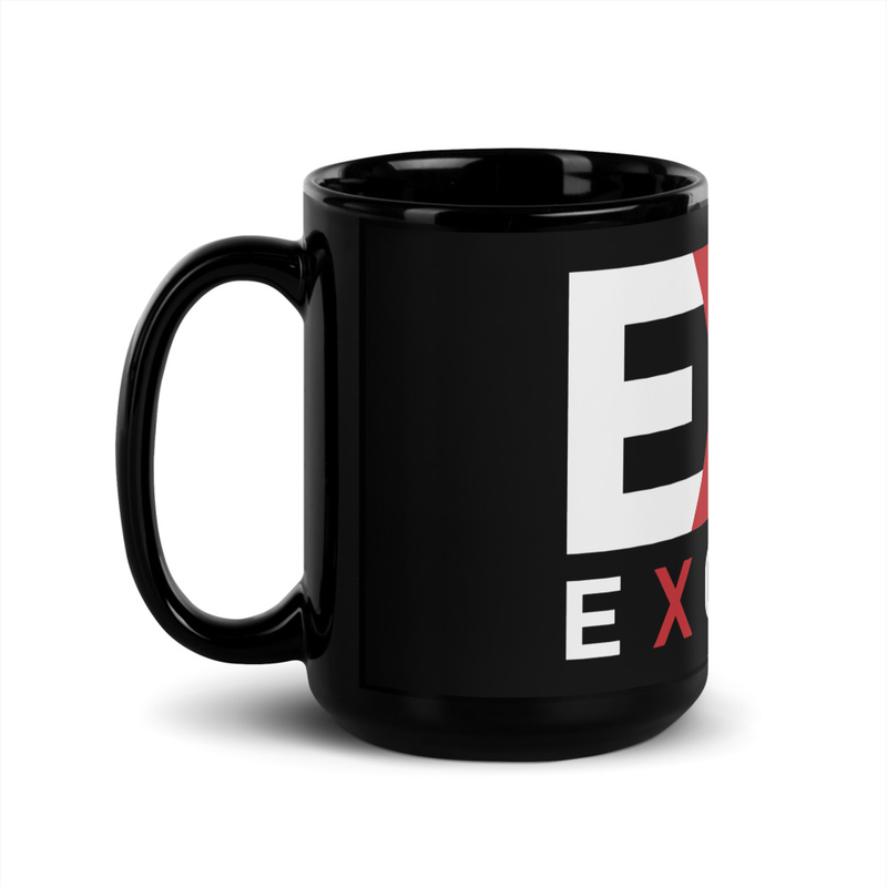 Black Glossy Mug
