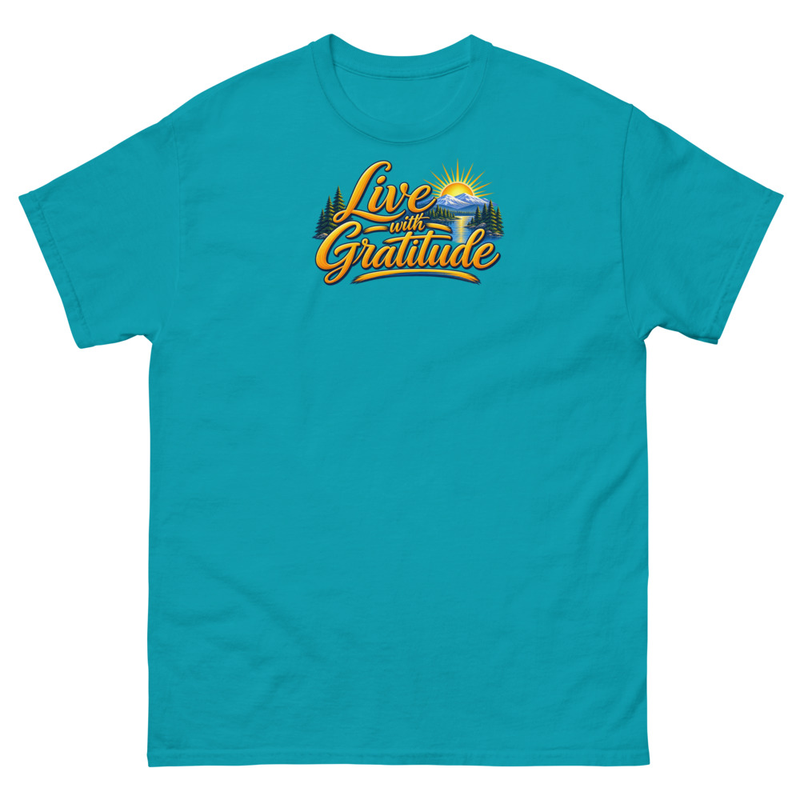 Live with Gratitude Unisex classic tee
