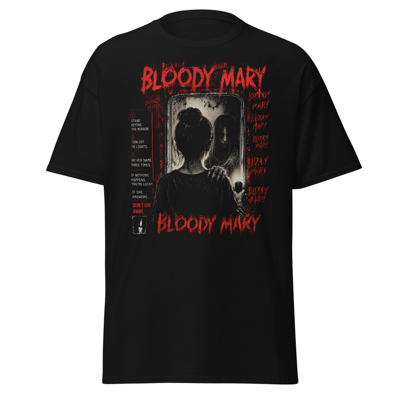 Bloody Mary Horror Shirt | Vintage Folklore Graphic Tee