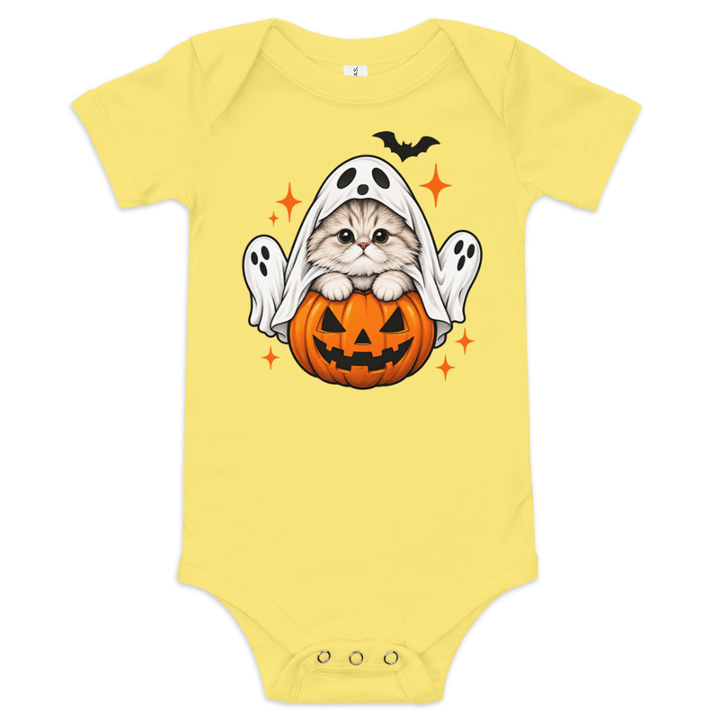 Infant Halloween Baby short sleeve one piece suit.  Fantastic gift item for the new born. – view 3