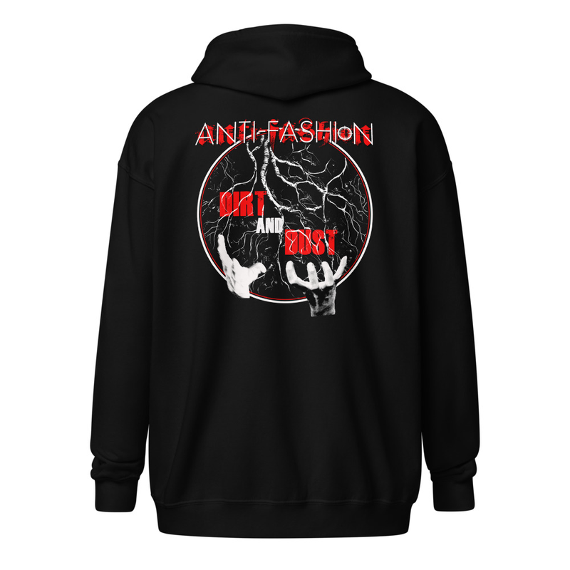 Dirt And Dust zip hoodie