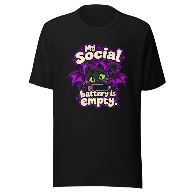 My social battery is empty Tee