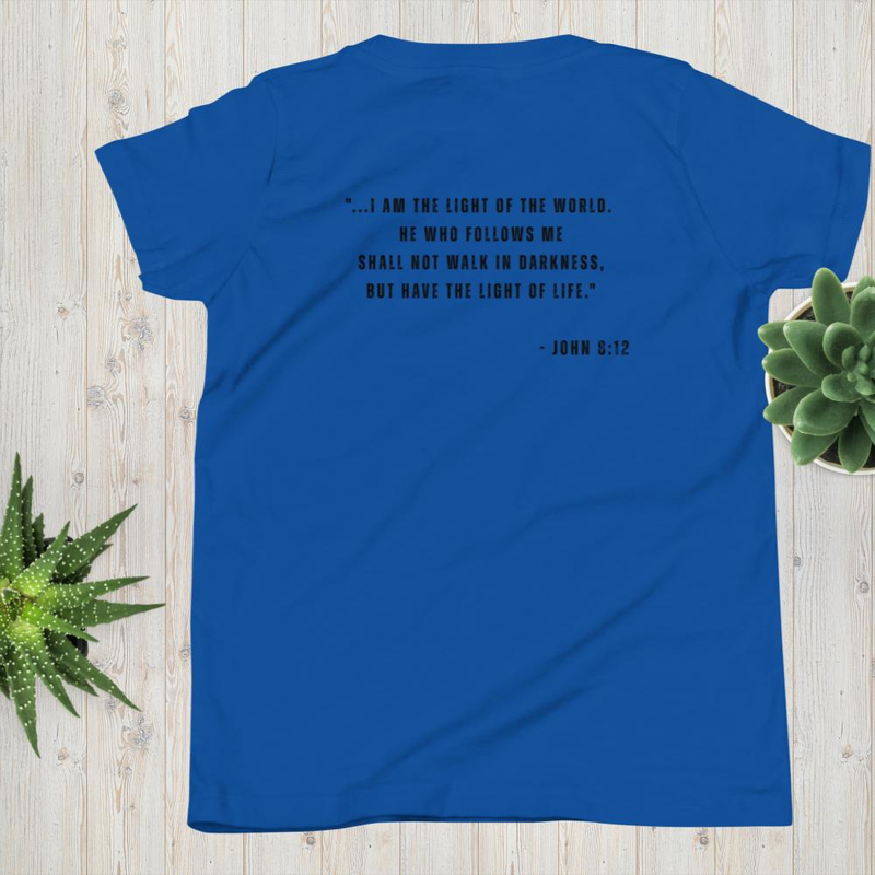 Follow Me - Youth Short Sleeve T-Shirt Lighter colors