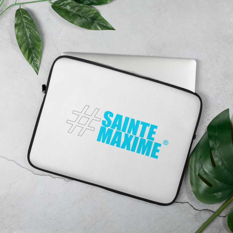 Housse Blanche Pour Ordinateur Portable #SAINTEMAXIME