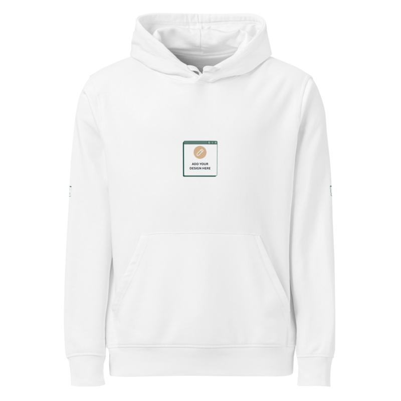 Unisex organic mid-weight hoodie / S