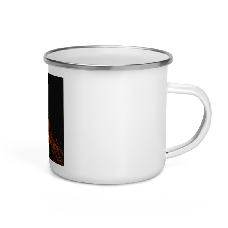 Uncle Benny ® Data Stream IBM Quantum Computer Mug Neon Orange EST. 2020