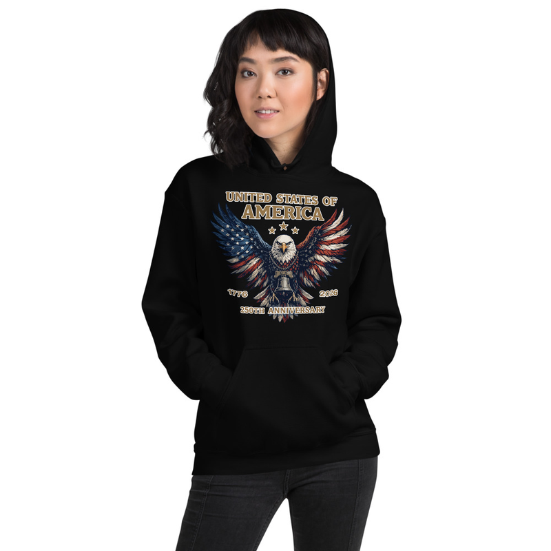 USA 250 | Spread Eagle Unisex Hoodie