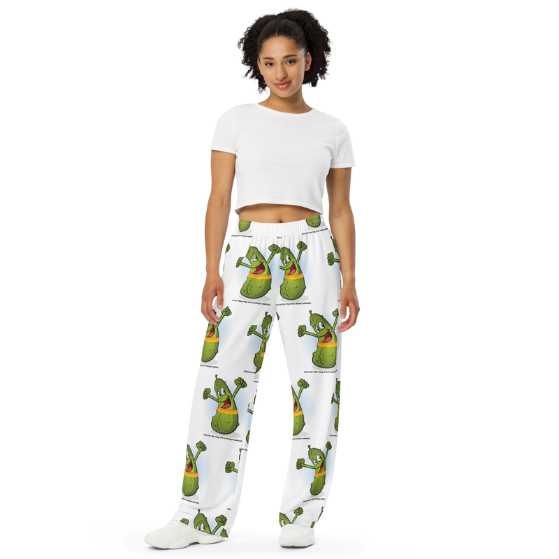 All-over print unisex wide-leg pants - Give her the Ring she really wants.