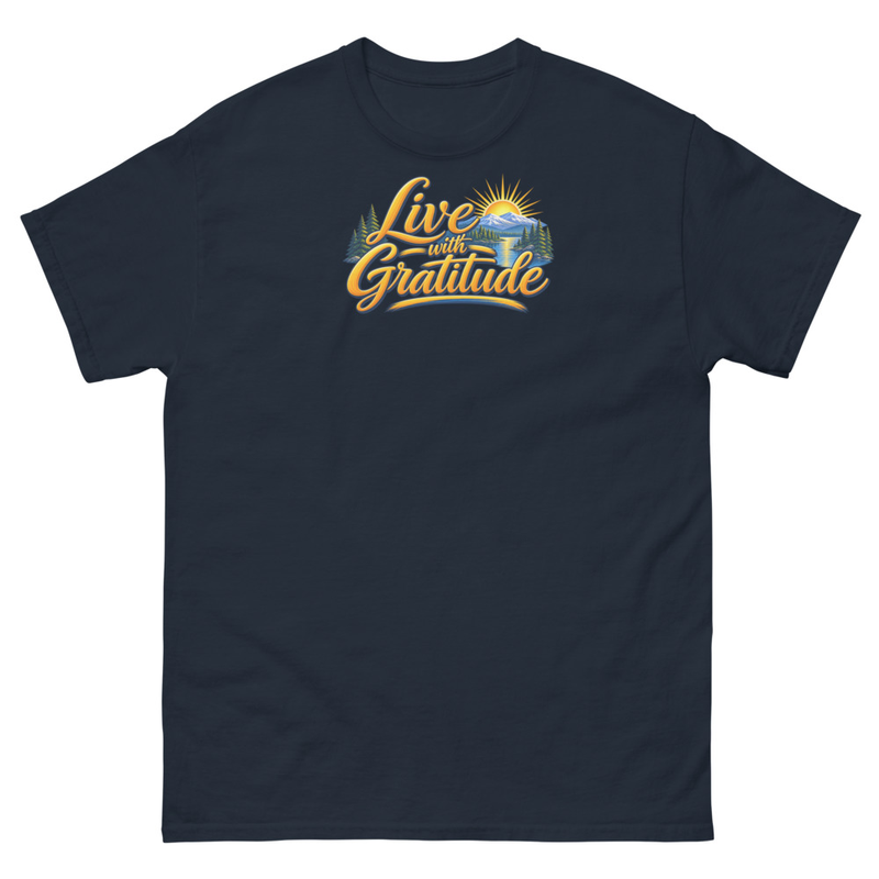 Live with Gratitude Unisex classic tee