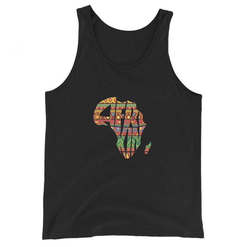 Afrikin Ankara Unisex Tank Top