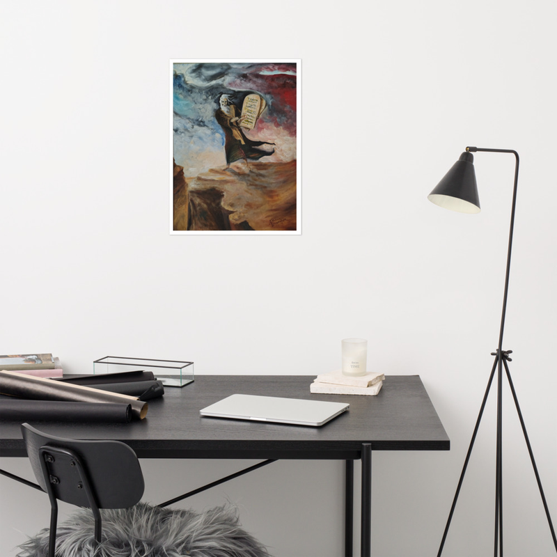 Moses Matte Print – 18″×24″
