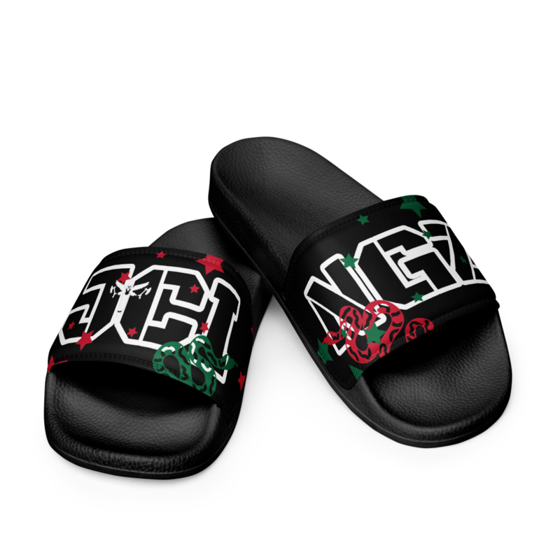 JCINGZ "BLACK OUT" - MENS SLIDES