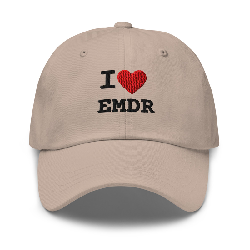 I love EMDR Embroidered Dad Hat