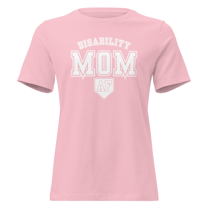 Disability MOM AF *white text* – 3XL, Pink