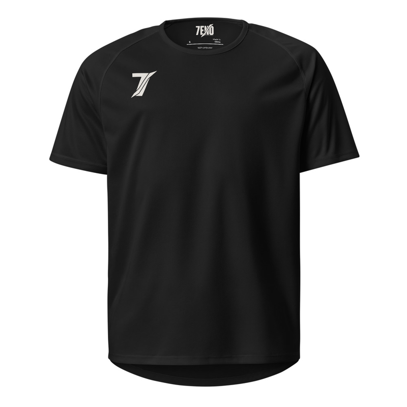 7ENO Ink/Butter Sport Tee Unisex — Black