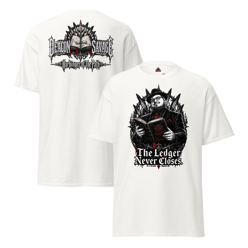 Deacon Savage The Harbinger of the Path T-Shirt