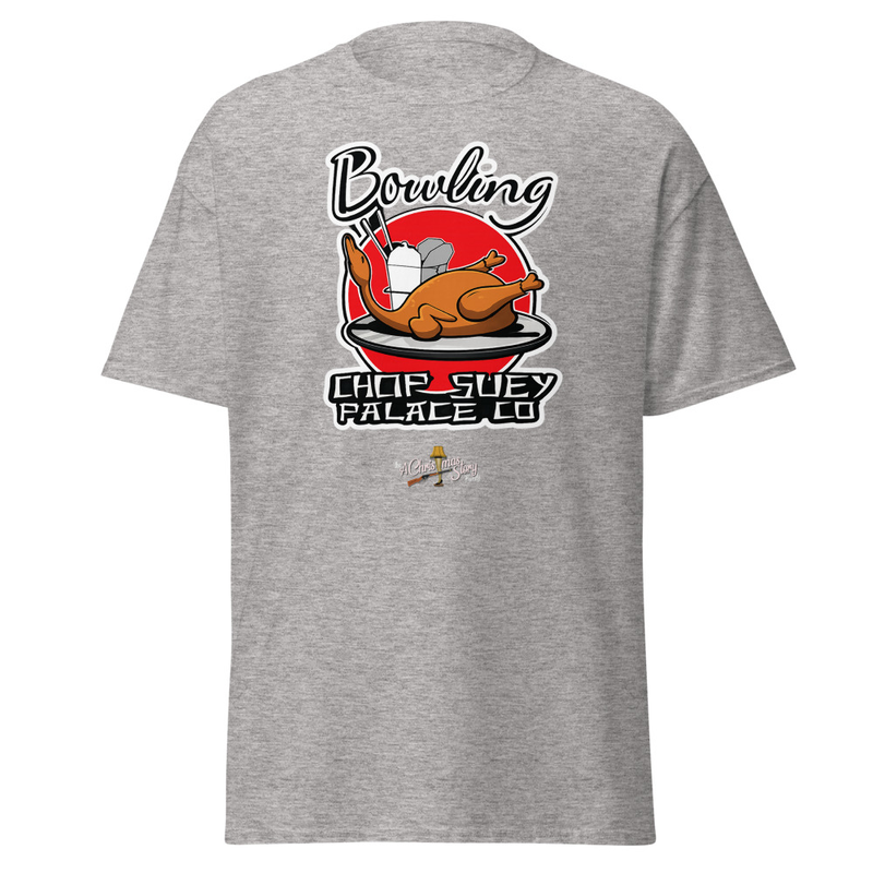 Bowling Chop Suey Palace Co. T-Shirt – M, Sport Grey