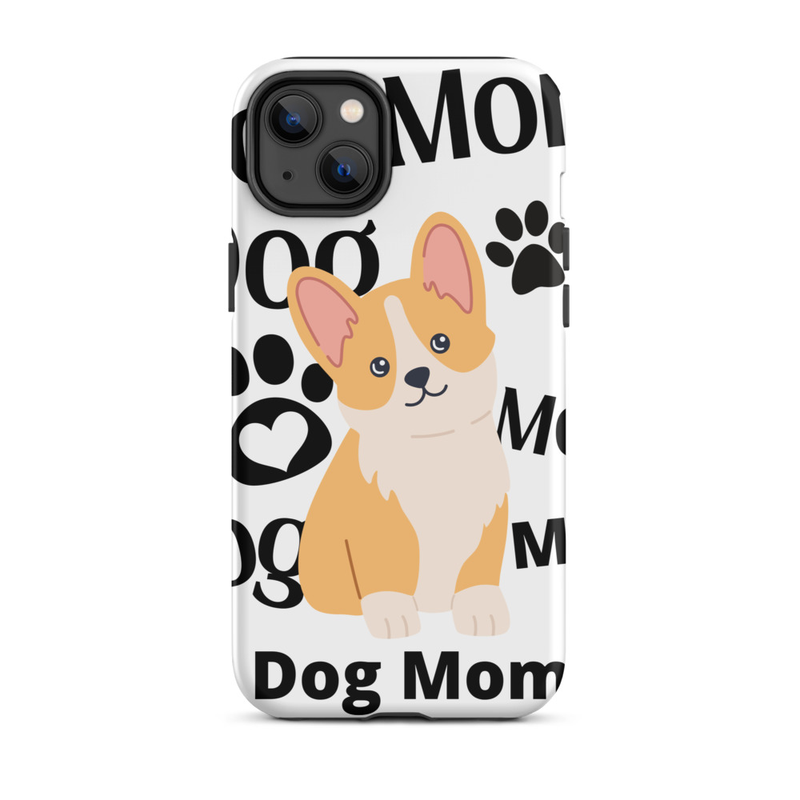 Tough Case for iPhone®: Dog Mom – iPhone 14 Plus, Matte
