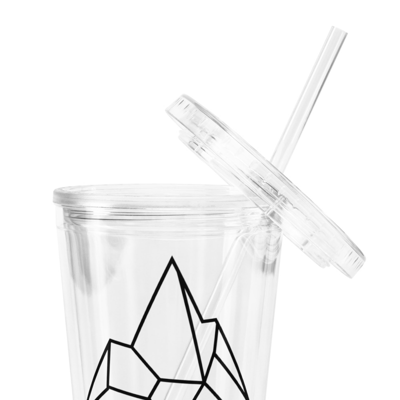 Icebreakers Clear plastic tumbler