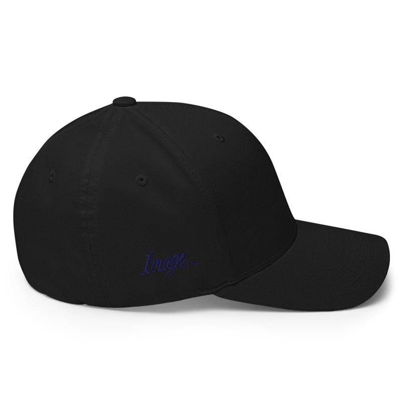 Black on Black Structured Twill Cap