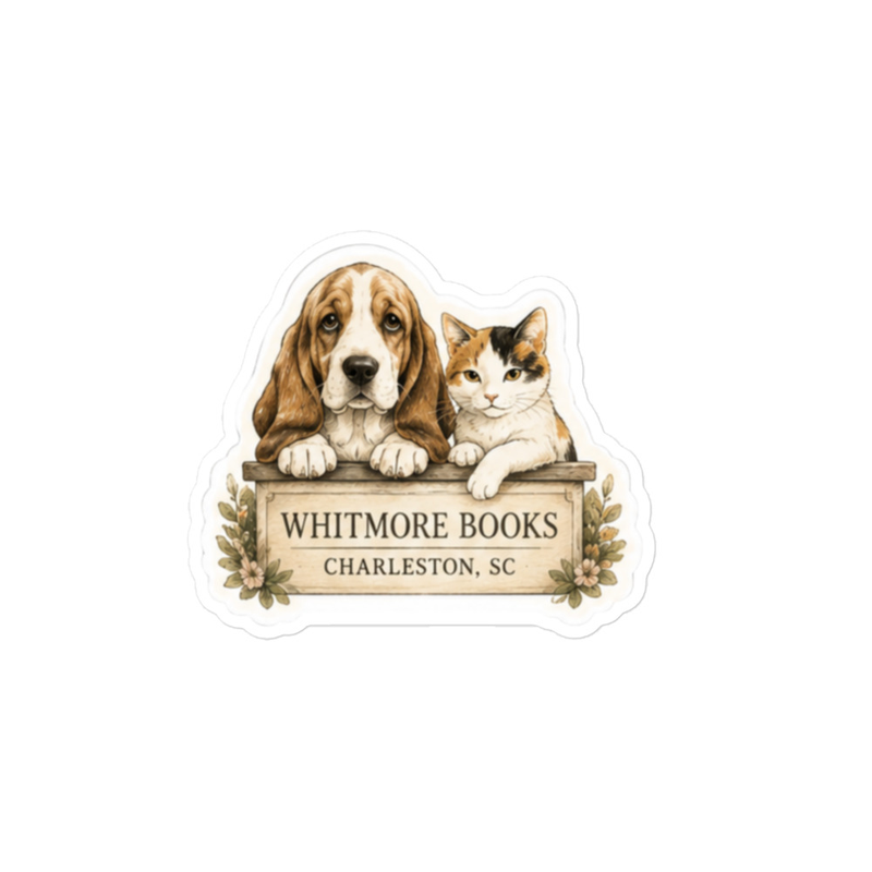 Whitmore Books Kiss-cut vinyl decals – 8″×10″, Satin