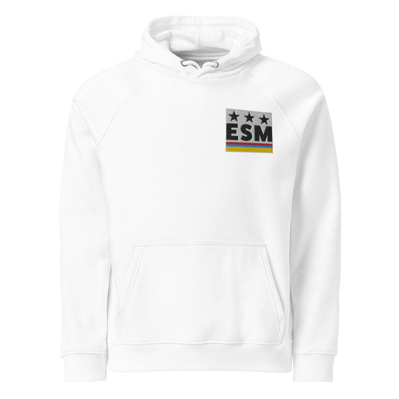 Unisex eco raglan hoodie