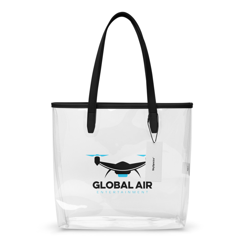 Clear tote bag