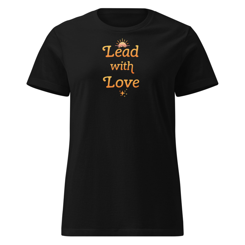 Lead with Love Women’s softstyle t-shirt