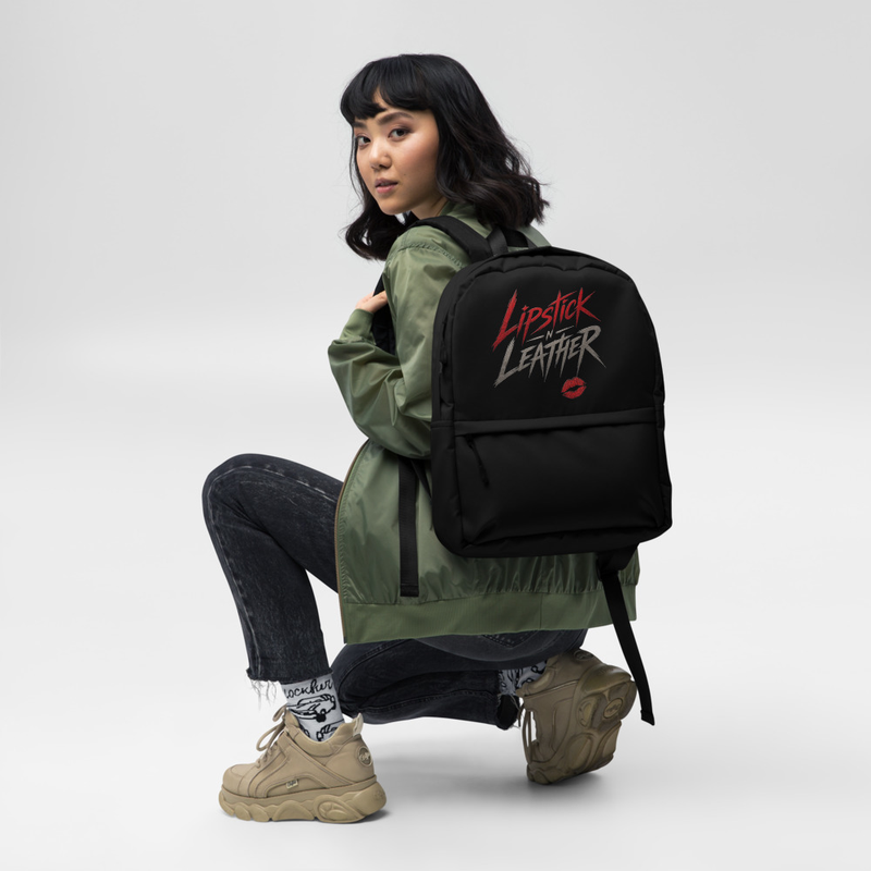 Lipstick'n Leather Backpack