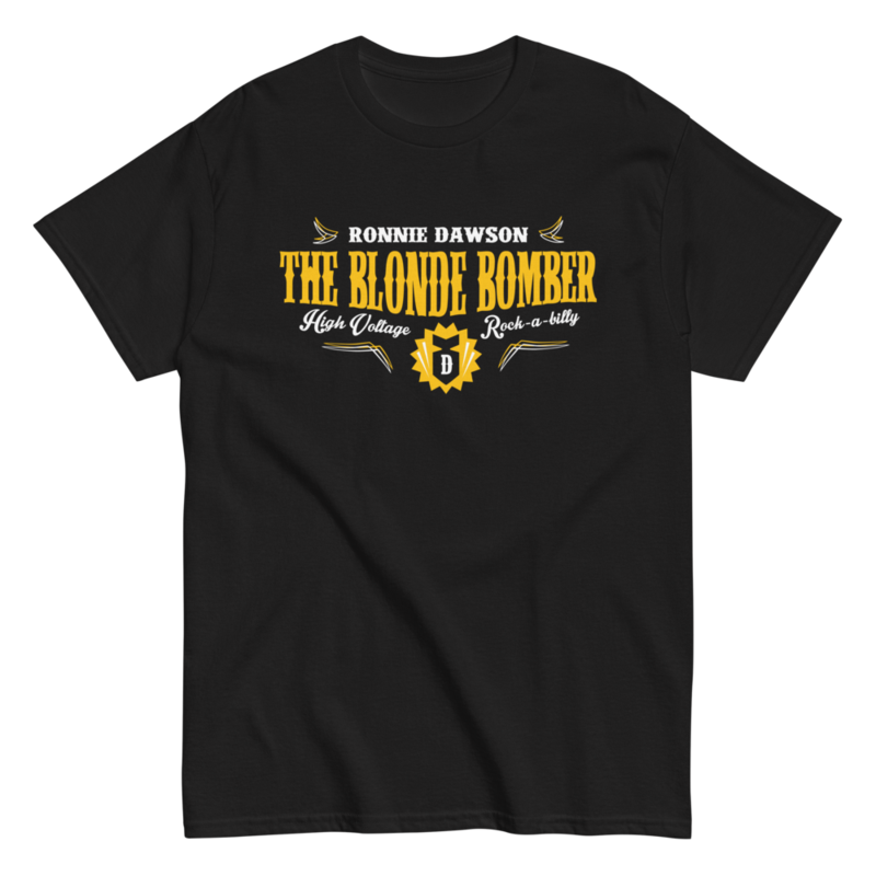 Camiseta Ronnie Dawson High Voltage Rockabilly