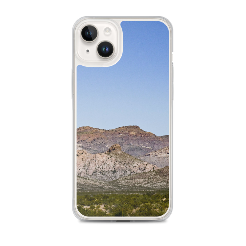 Desert MagSafe® clear case for iPhone® 16 options