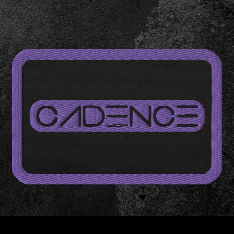 Cadence Embroidered patches