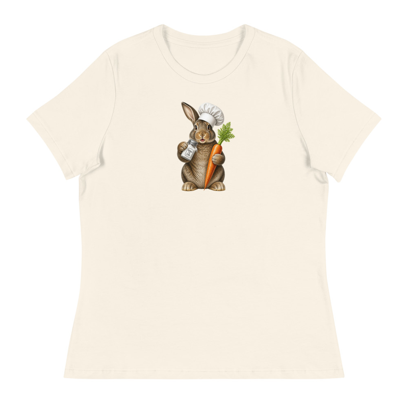Flemish Giant Rabbit Chef Women's Relaxed T-Shirt | Huminion