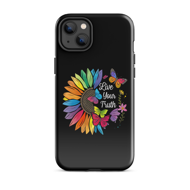 Live Your Truth Tough Case for iPhone® – iPhone 14 Plus, Glossy