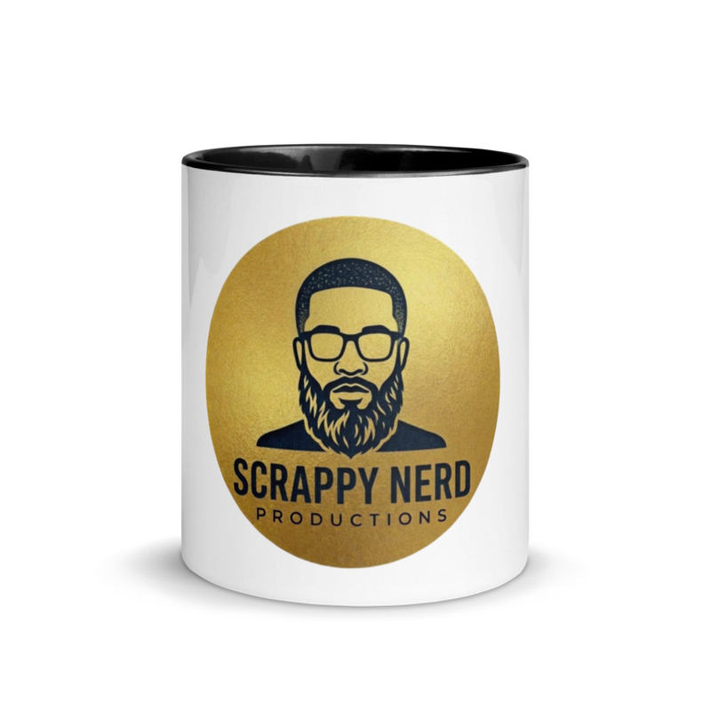 Scrappy Nerd Productions Mug with Color Inside