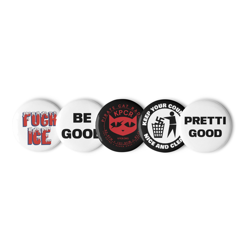 5-Button Set: Support KPCR & Defend Our Communities