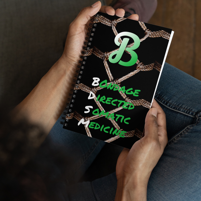 "Shibari Somatic Sketches" Notebook
