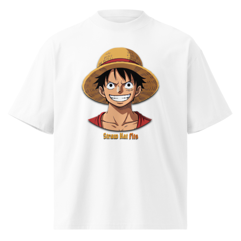 Unisex organic oversized high neck t-shirt