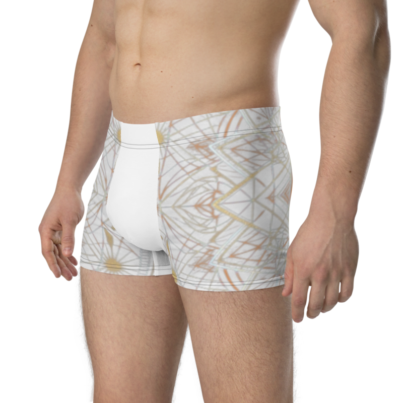 Uncle Benny ® Sacred Crown II Boxer Briefs Neon Orange EST. 2020