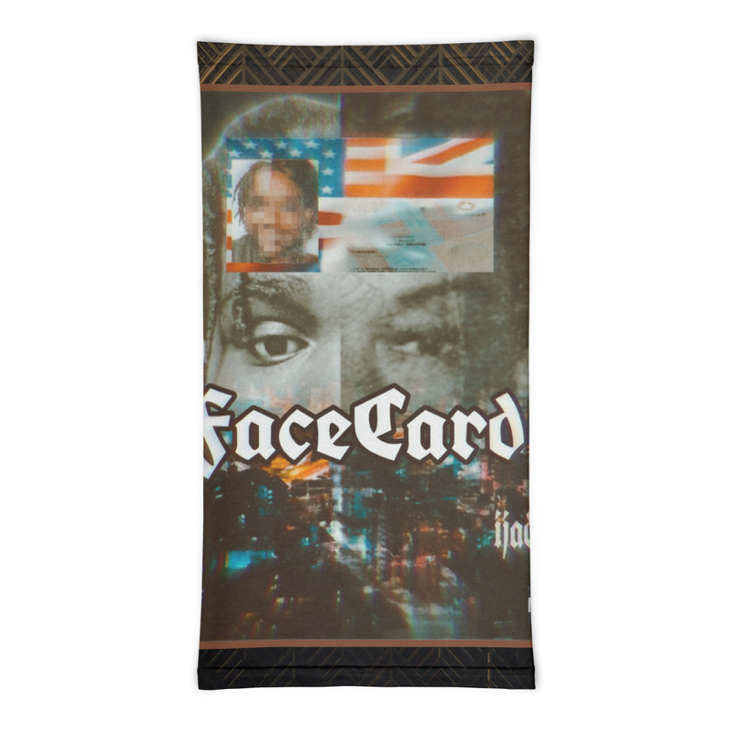 Neck " FaceCard Album" Gaiter/ Mask