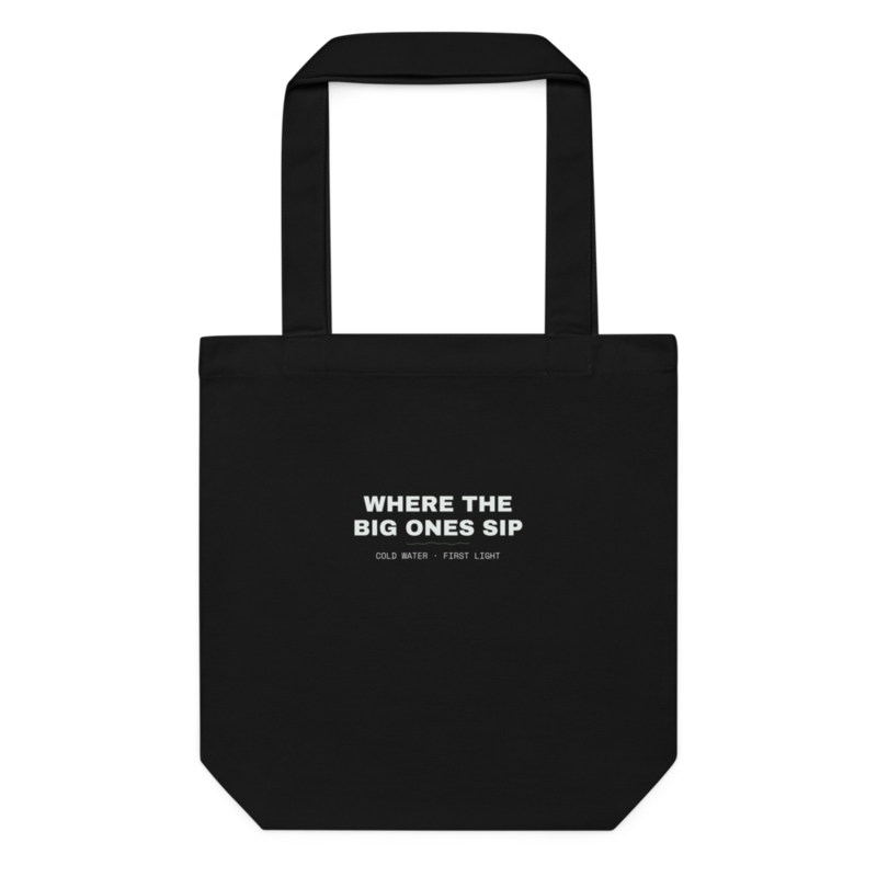 WHERE THE BIG ONES SIP Tote mockup