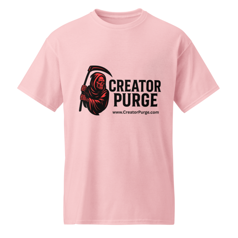 Men’s Creator Purge Logo DryBlend® T-Shirt in Light Pink