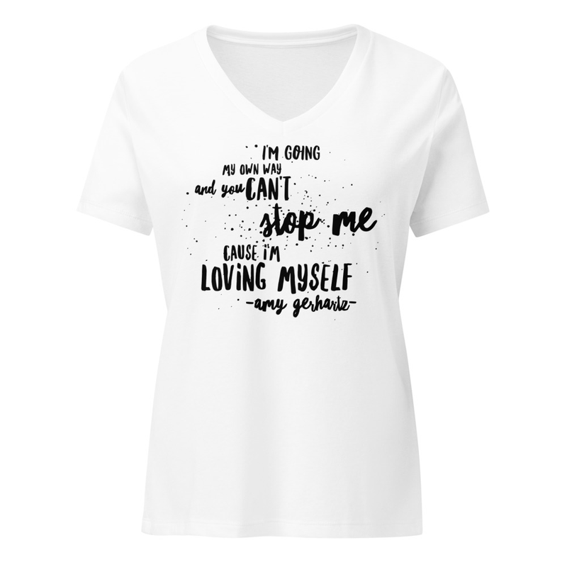 Women’s relaxed v-neck t-shirt