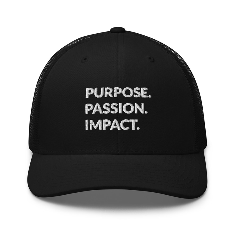 HFTT Trucker Cap | Purpose. Passion. Impact. (Colors Available)